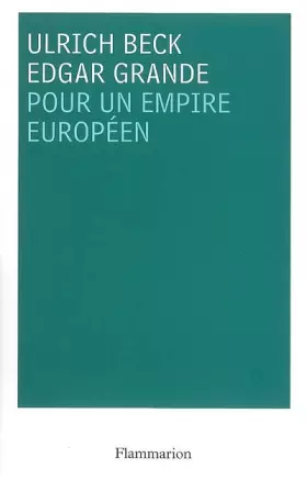 Couverture du produit · Pour un empire européen