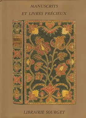 Couverture du produit · Librairie Sourget. Manuscrits et livres précieux. Catalogue N°XVI 1997