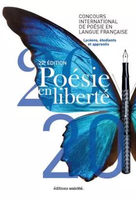 Couverture du produit · Poésie en liberté 2020 : Concours international de poésie en langue Française