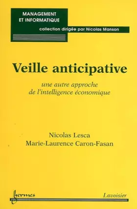 Couverture du produit · Veille anticipative : Une autre approche de l'intelligence économique