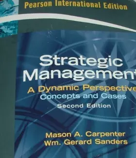 Couverture du produit · STRATEGIC MANAGEMENT A Dynamic Perspective Concepts and Cases Intern-al/2nd Edition