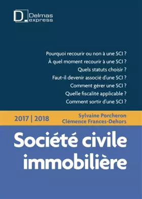 Couverture du produit · Société civile immobilière: Mode d'emploi
