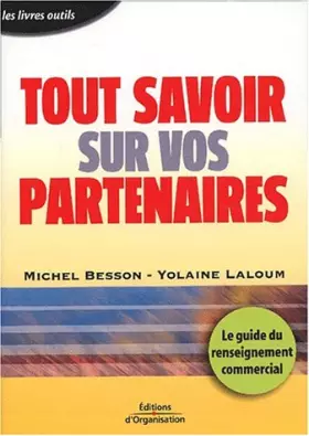 Couverture du produit · Tout savoir sur vos partenaires