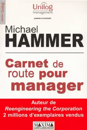 Couverture du produit · Carnet de route pour manager