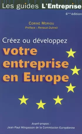 Couverture du produit · Créez ou  développez votre entreprise en Europe