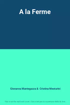 Couverture du produit · A la Ferme