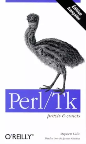 Couverture du produit · Précis & Concis : Perl/Tk -