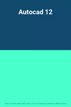 Couverture du produit · Autocad 12