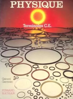 Couverture du produit · Physique / terminales c  e