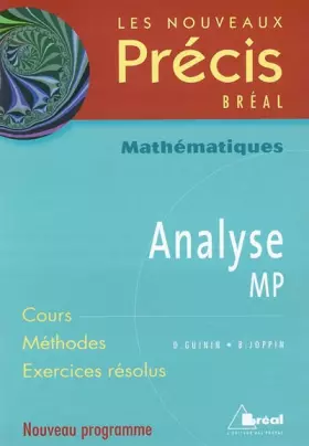 Couverture du produit · Mathématiques Analyse MP