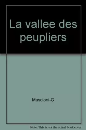 Couverture du produit · La vallee des peupliers
