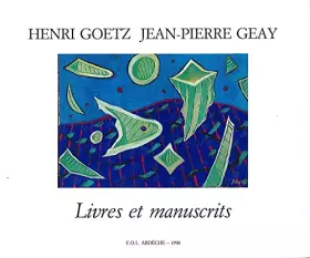 Couverture du produit · Livres et manuscrits