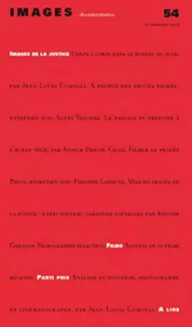 Couverture du produit · Images Documentaires N 54 - Images de la Justice- 2005
