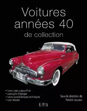 Couverture du produit · Voitures années 40 de collection