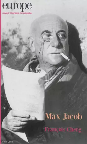 Couverture du produit · Europe, N° 1019, Mars 2014 : Max Jacob François Cheng