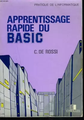 Couverture du produit · APPRENTISSAGE RAPIDE DU BASIC.