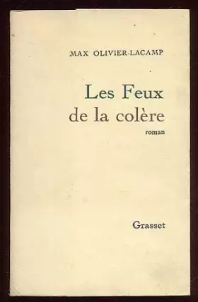 Couverture du produit · Les feux de la colere