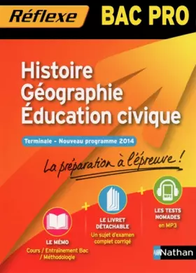 Couverture du produit · Histoire- Géographie- Éducation civique Bac Pro