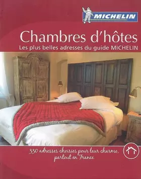 Couverture du produit · Chambres d'hôtes : Les plus belles adresses du guide Michelin