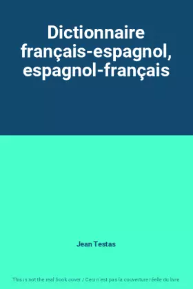 Couverture du produit · Dictionnaire français-espagnol, espagnol-français