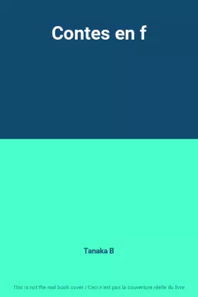 Couverture du produit · Contes en f