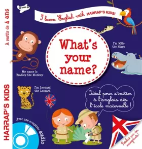 Couverture du produit · Harrap's I learn english : what's your name ?