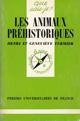 Couverture du produit · Les animaux prehistoriques