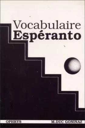 Couverture du produit · Vocabulaire espéranto - lautema esperanta-franca vortareto