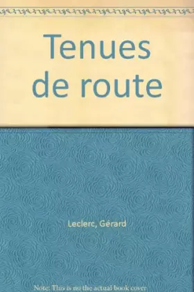 Couverture du produit · Tenues de route