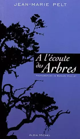 Couverture du produit · A l'écoute des arbres