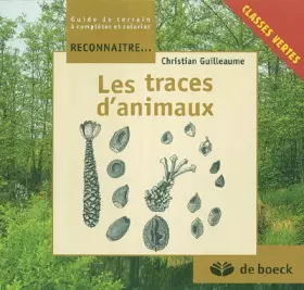 Couverture du produit · Les traces d'animaux