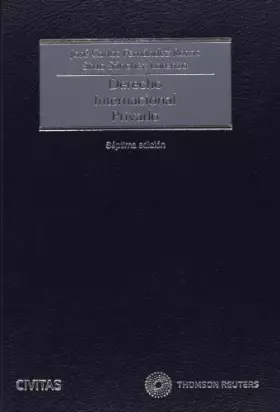 Couverture du produit · Derecho internacional privado (DUO) (Papel + e-book) (Tratados y Manuales de Derecho)