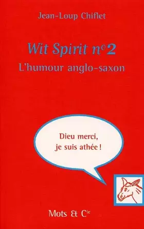 Couverture du produit · Wit spirit, tome 2 : L'Humour anglo-saxon
