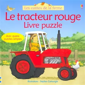 Couverture du produit · Le tracteur rouge: Livre puzzle