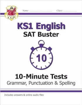 Couverture du produit · KS1 Eng SAT Buster 10 Min Test Gram Punc (CGP KS1 SATS)