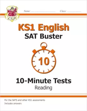 Couverture du produit · KS1 Engli SAT Buster 10 Min Test Reading (CGP KS1 SATS)