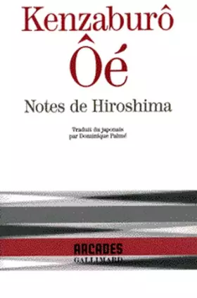Couverture du produit · Notes de Hiroshima