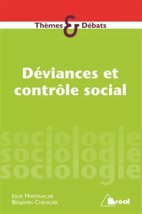 Couverture du produit · Déviances et contrôle social