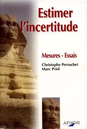 Couverture du produit · Estimer l'incertitude : mesures, essais.