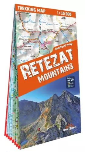 Couverture du produit · Monts Retezat 1/50000 (carte grand format laminée trekking tQ) Retezat Mountains Anglais