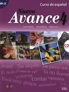 Couverture du produit · Nuevo Avance 4 alumno +CD: 2: Vol. 4 (SIN COLECCION)