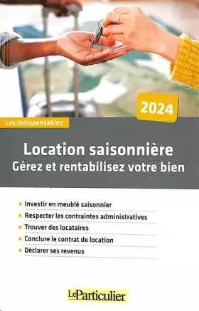 Couverture du produit · Location saisonnière: Gérez et rentabilisez votre bien