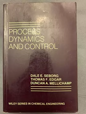 Couverture du produit · Process Dynamics and Control
