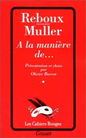 Couverture du produit · A LA MANIERE DE... Tome 1