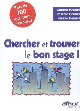 Couverture du produit · Chercher et trouver le bon stage !