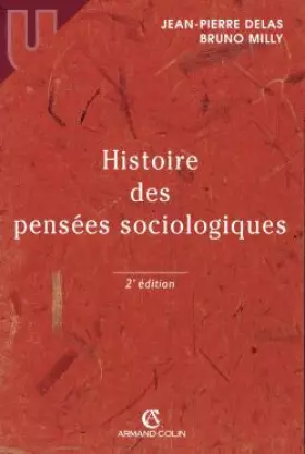 Couverture du produit · Histoire des pensées sociologiques