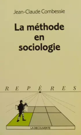 Couverture du produit · La méthode en sociologie