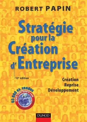 Couverture du produit · Stratégie pour la Création d'Entreprise : Création, Reprise, Développement