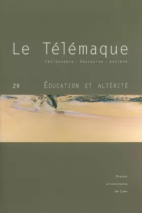 Couverture du produit · Education et altérité