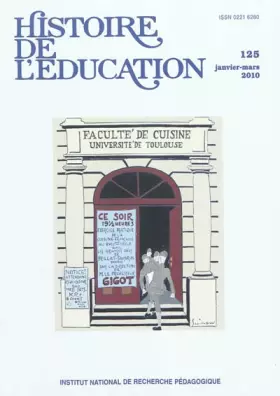Couverture du produit · Histoire de l'éducation, N° 125, janvier-mars :